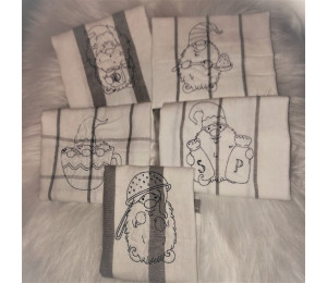 Stickserie - Küchen Gnome